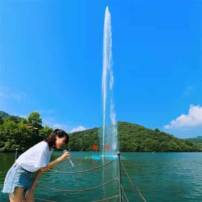 吶喊噴泉 聲光電水交融的互動藝術(shù)